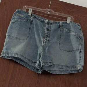 Vintage Women's Hydraulic Denim Shorts